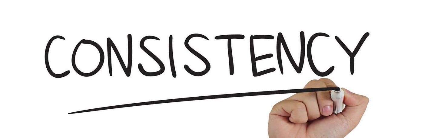 Get consistent first.